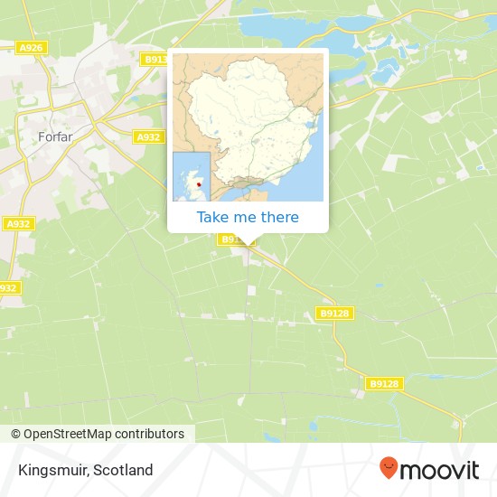 Kingsmuir map