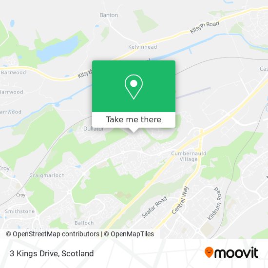 3 Kings Drive map