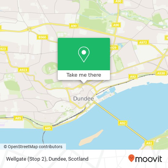 Wellgate (Stop 2), Dundee map