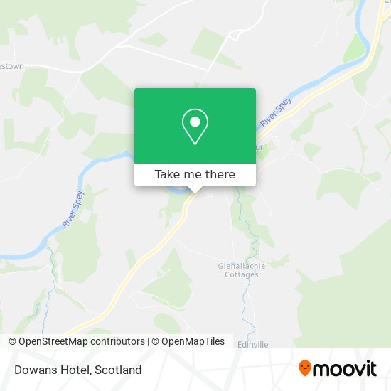 Dowans Hotel map