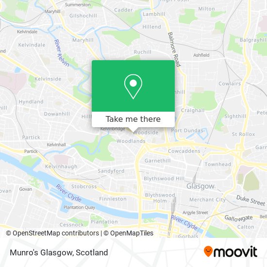 Munro's Glasgow map