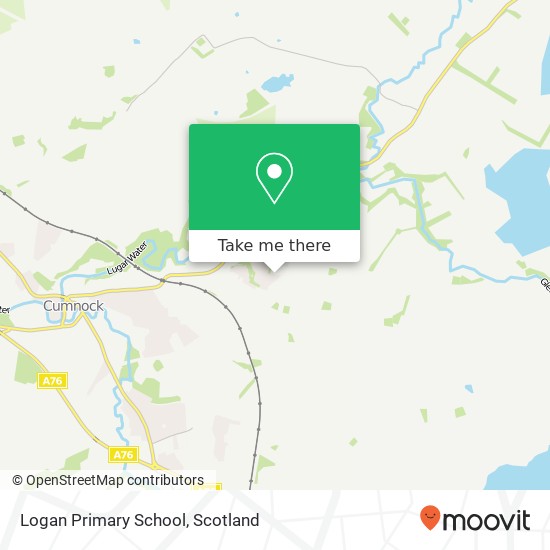 Logan Primary School, Logangate Terrace Logan Cumnock KA18 3 map