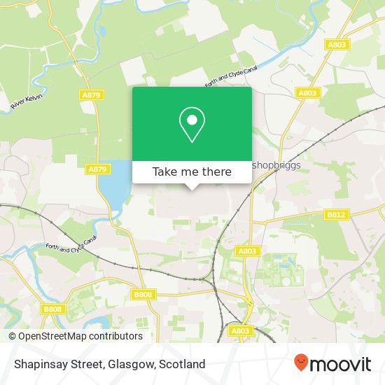 Shapinsay Street, Glasgow map