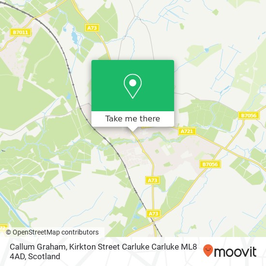 Callum Graham, Kirkton Street Carluke Carluke ML8 4AD map