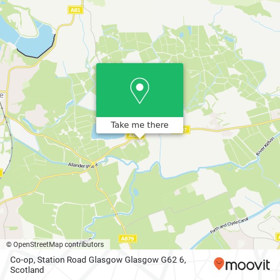 Co-op, Station Road Glasgow Glasgow G62 6 map