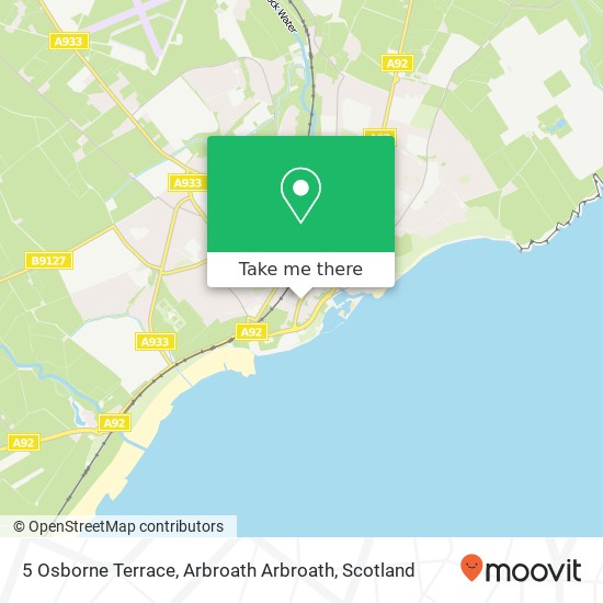 5 Osborne Terrace, Arbroath Arbroath map