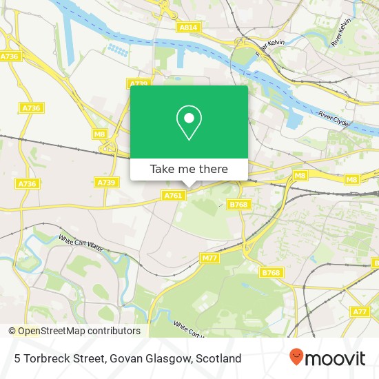 5 Torbreck Street, Govan Glasgow map