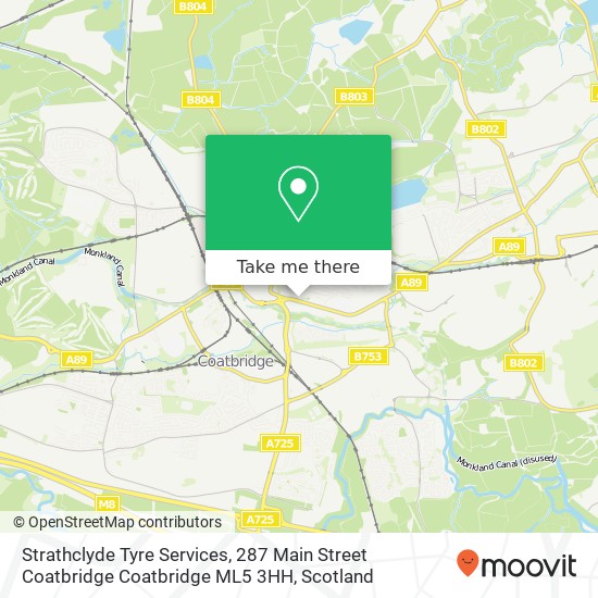 Strathclyde Tyre Services, 287 Main Street Coatbridge Coatbridge ML5 3HH map