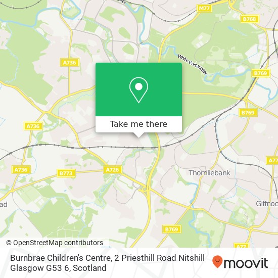 Burnbrae Children's Centre, 2 Priesthill Road Nitshill Glasgow G53 6 map