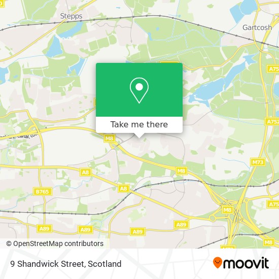 9 Shandwick Street map