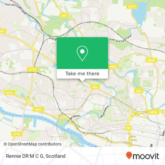 Rennie DR M C G, 16 Rosslyn Terrace Hyndland Glasgow G12 9NA map