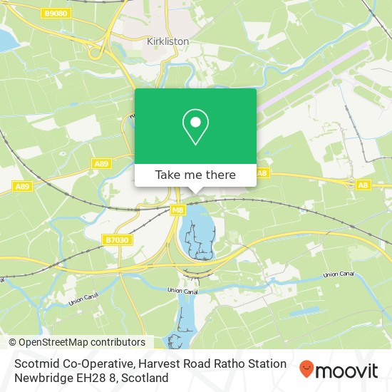 Scotmid Co-Operative, Harvest Road Ratho Station Newbridge EH28 8 map