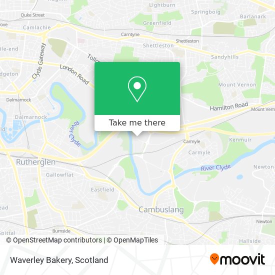 Waverley Bakery map