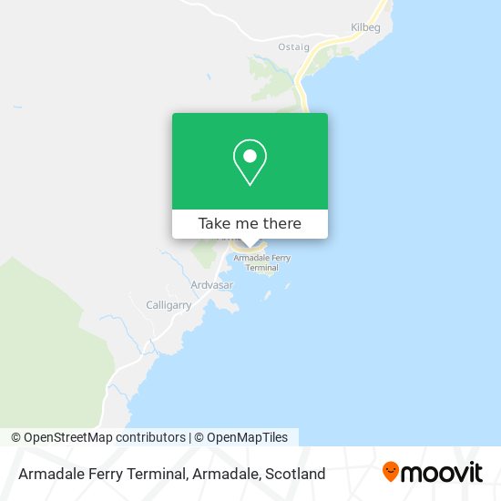 Armadale Ferry Terminal, Armadale map