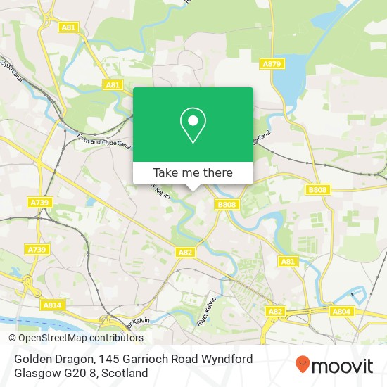 Golden Dragon, 145 Garrioch Road Wyndford Glasgow G20 8 map