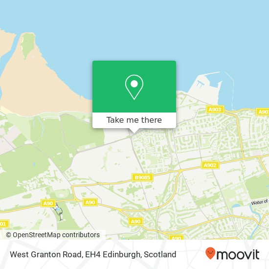 West Granton Road, EH4 Edinburgh map