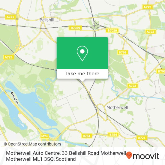 Motherwell Auto Centre, 33 Bellshill Road Motherwell Motherwell ML1 3SQ map