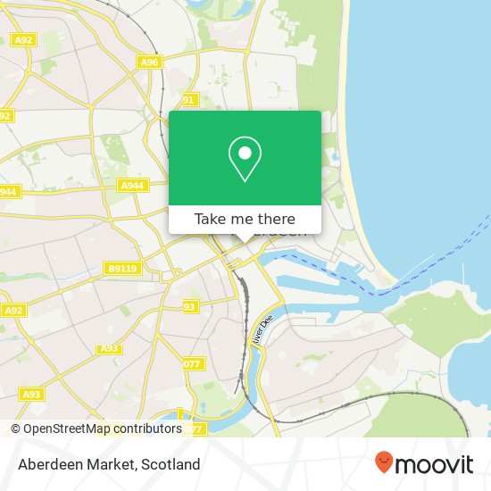 Aberdeen Market map
