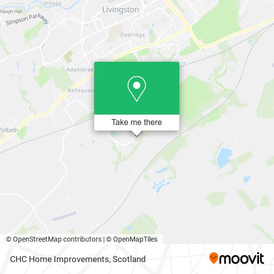 CHC Home Improvements map