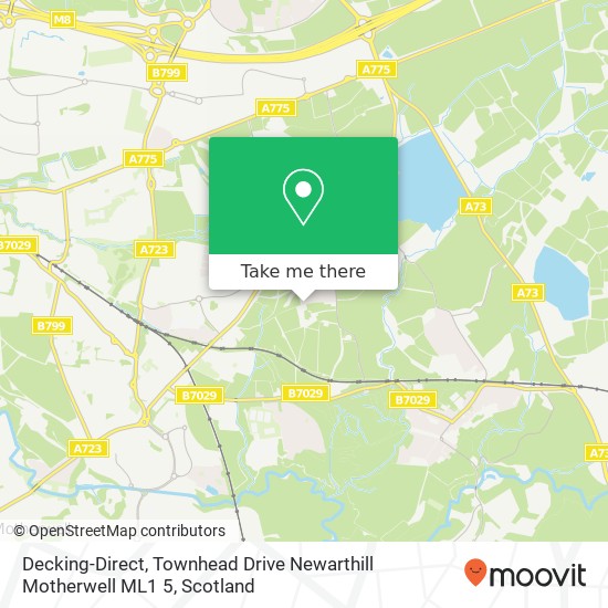 Decking-Direct, Townhead Drive Newarthill Motherwell ML1 5 map