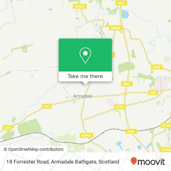 18 Forrester Road, Armadale Bathgate map