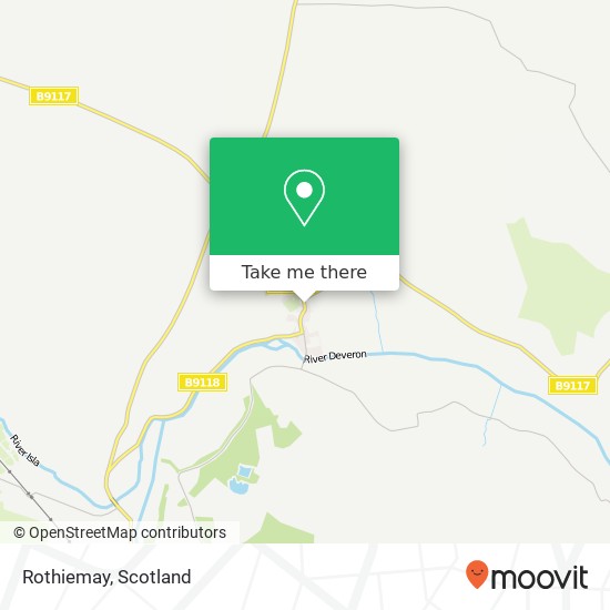 Rothiemay map