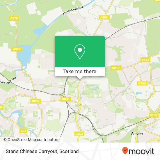 Stan's Chinese Carryout, 1349 Springburn Road Ashfield Glasgow G21 1UU map