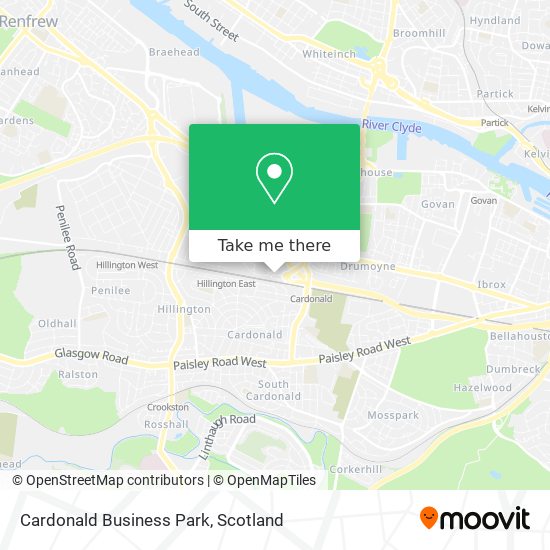 Cardonald Business Park map