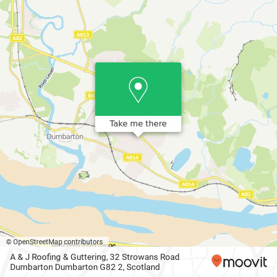 A & J Roofing & Guttering, 32 Strowans Road Dumbarton Dumbarton G82 2 map