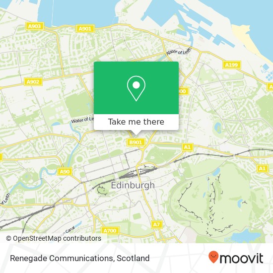 Renegade Communications map