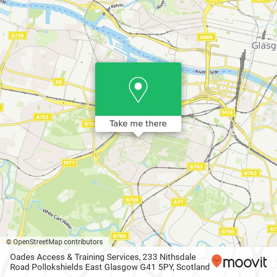 Oades Access & Training Services, 233 Nithsdale Road Pollokshields East Glasgow G41 5PY map