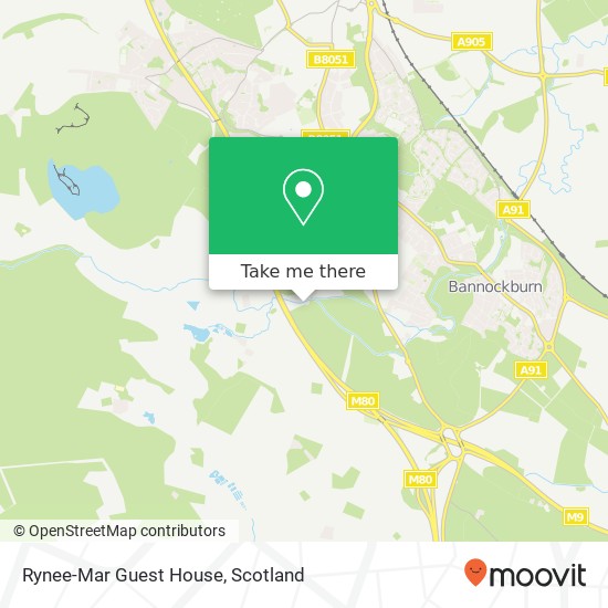 Rynee-Mar Guest House map