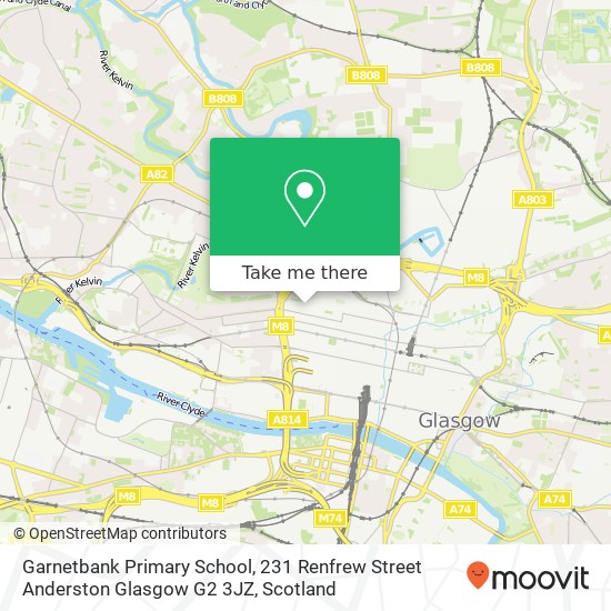 Garnetbank Primary School, 231 Renfrew Street Anderston Glasgow G2 3JZ map