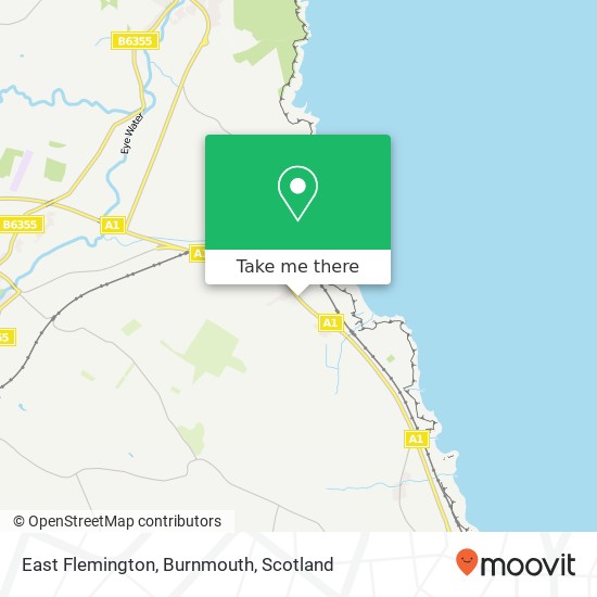 East Flemington, Burnmouth map
