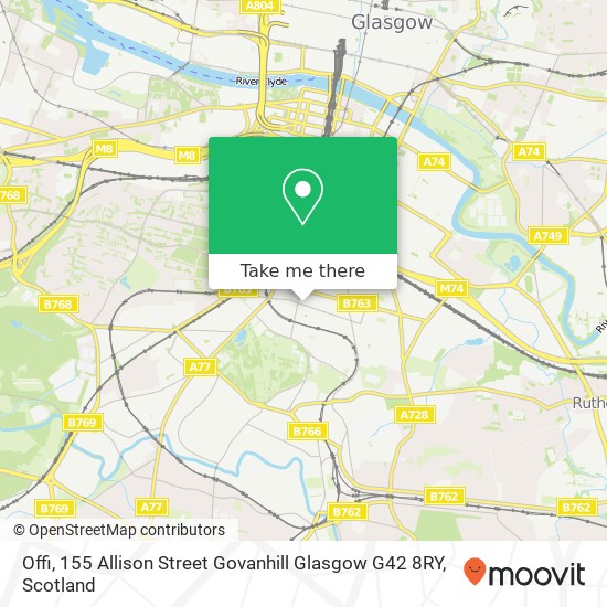 Offi, 155 Allison Street Govanhill Glasgow G42 8RY map