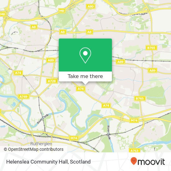 Helenslea Community Hall map