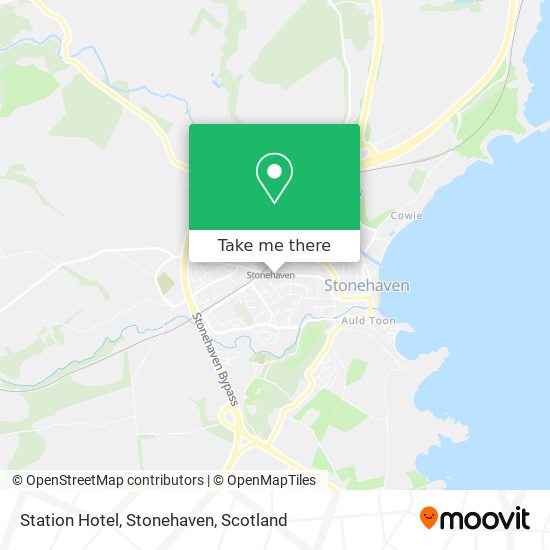 Station Hotel, Stonehaven map