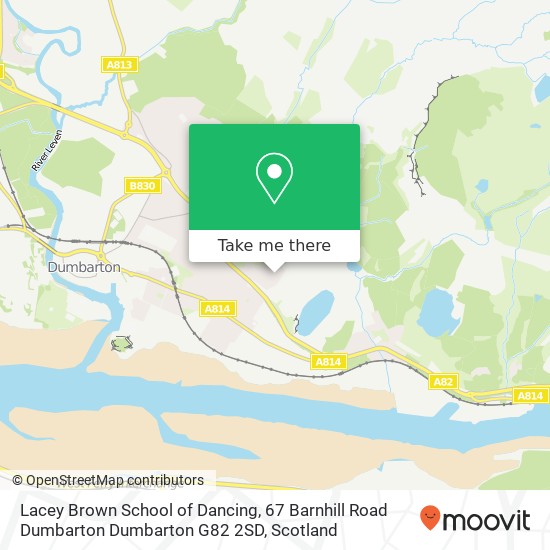 Lacey Brown School of Dancing, 67 Barnhill Road Dumbarton Dumbarton G82 2SD map