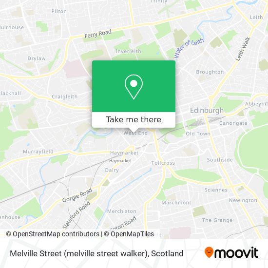 Melville Street (melville street walker) map