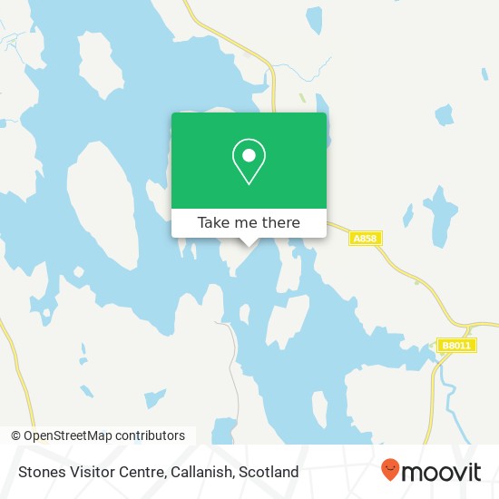 Stones Visitor Centre, Callanish map