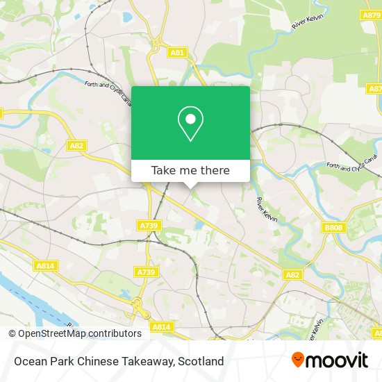 Ocean Park Chinese Takeaway map