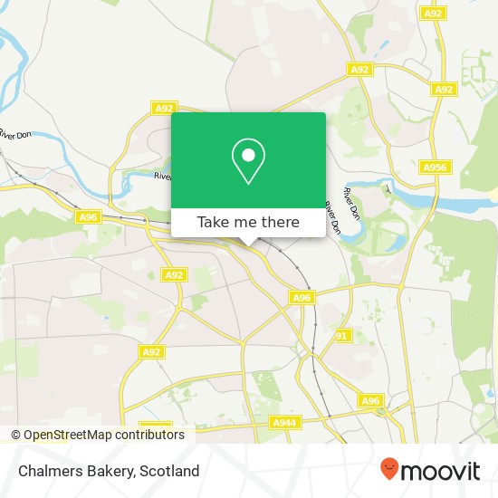 Chalmers Bakery, 429 Great Northern Road Aberdeen Aberdeen AB24 2EU map