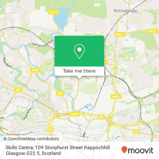 Skills Centre, 109 Stonyhurst Street Keppochhill Glasgow G22 5 map