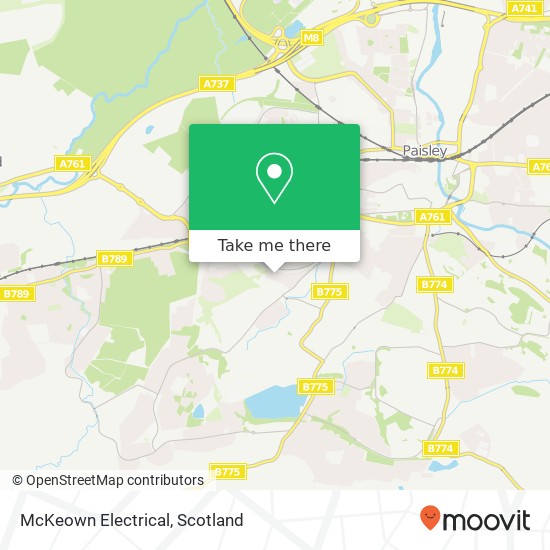 McKeown Electrical map