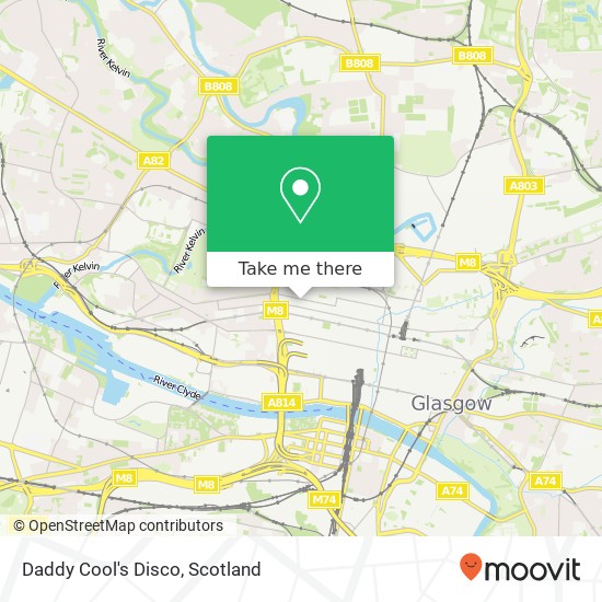 Daddy Cool's Disco map