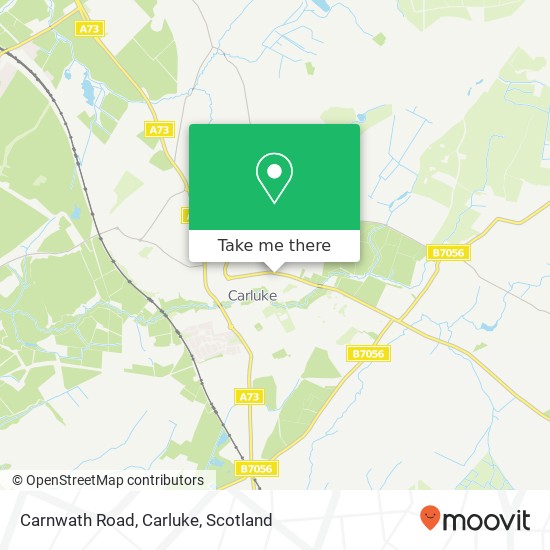 Carnwath Road, Carluke map