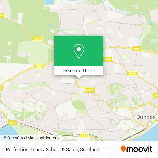 Perfection Beauty School & Salon map