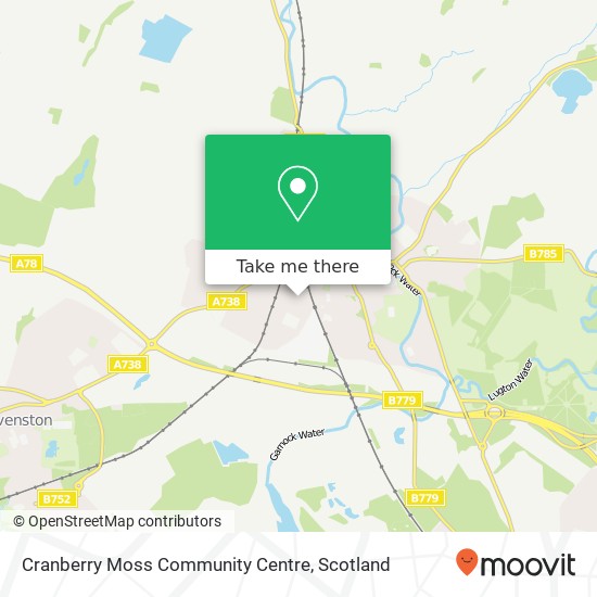 Cranberry Moss Community Centre map