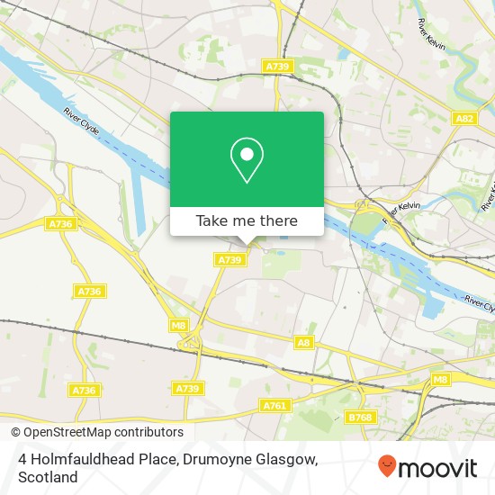 4 Holmfauldhead Place, Drumoyne Glasgow map