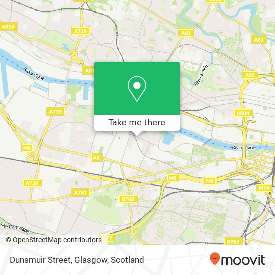 Dunsmuir Street, Glasgow map